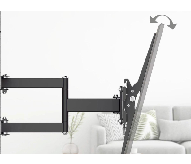 Hama Uchwyt LCD/LED VESA 400x400 FULLM SCISSOR ARMS 65" - 1516968 - zdjęcie 4
